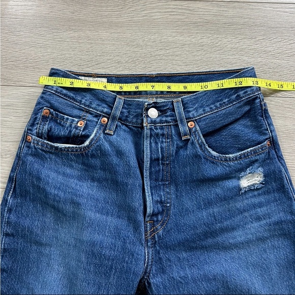 Levi's® Premium 501 Original Cropped Jeans - Picture 13 of 15